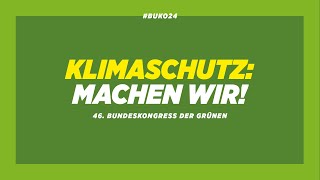 46 Bundeskongress der Grünen [upl. by Cram]