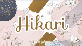 Utada Hikaru  Hikari RomajiEnglish [upl. by Ihcur]