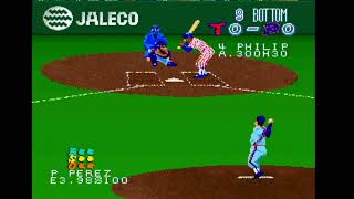 Super Bases Loaded  Start Up  Super Nintendo  SNES [upl. by Jeannie]