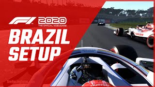 F1 2020 Brazil Car Setup  Good RaceCareer Mode Setup [upl. by Aneret]