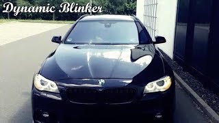 BMW 5er 6er 7er  LED Dynamic Blinker  Dynamische Spiegelblinker  dynamic mirror indicators [upl. by Hervey]