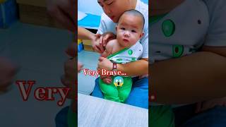 Cutebaby 🧚 Baby Injection 💉 No Crying 😱 baby love cute foryou shots [upl. by Yesnil369]