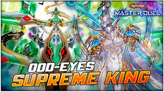 Supreme King ZARC OddEyes Deck ft Arcray Dragon amp Gate Magician YuGiOh Master Duel [upl. by Weikert]