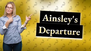 Why did Ainsley leave The West Wing [upl. by Dilly946]