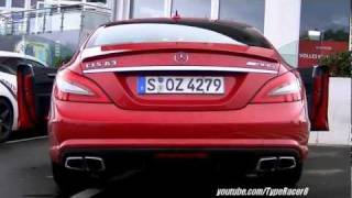 2012 MercedesBenz CLS63 AMG StartUp Rev amp Accelerations 1080p HD [upl. by Macur]