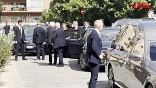 Palermo il Capo dello Stato ai funerali di Maria Mattarella [upl. by Anillek]