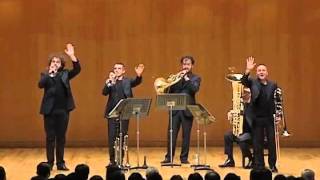 Gomalan Brass Quintet  Triumphal March Aida LIVE IN TOKYO [upl. by Netniuq]