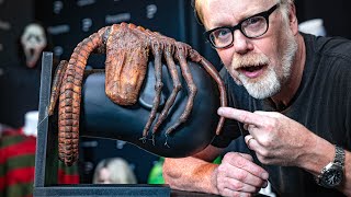 Adam Savage Meets Original Alien Facehugger Prop [upl. by Adamok]