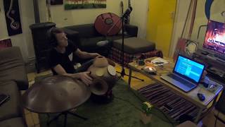 Space drum amp Udu Drum with skinampbells [upl. by Ikey]