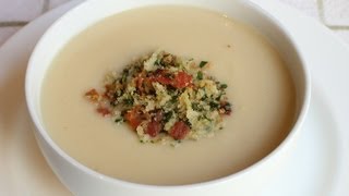 Cream of Cauliflower Soup with Bacon Gremolata [upl. by Dionis]