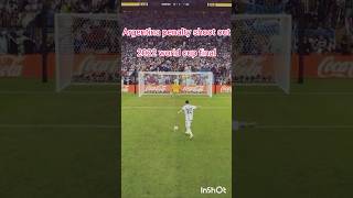 2022 world cup final penalty shoot out shorts sports football [upl. by Ultun189]