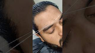 Eyebrow Threading Shape eyebrow skincare viral [upl. by Breena702]