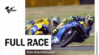 2004 SouthAfricanGP 🏁  MotoGP™ Full Race [upl. by Atiral]