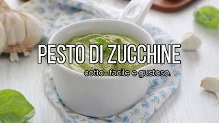 Pesto di zucchine cotto facile e gustoso [upl. by Nerb675]