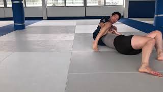 23 Kimura Trap to Back Triangle Choke [upl. by Kenney]