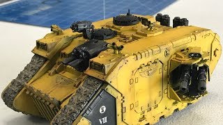 Having fun building the Warhammer 40k Land Raider [upl. by Zetroc]