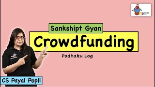 What is CROWDFUNDING  Meaning of Crowdfunding  Crowdfunding in Hindi  Crowdfunding in India [upl. by Gloriana329]