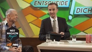 quotEntscheide Dichquot mit Jürgen Domian  NEO MAGAZIN ROYALE mit Jan Böhmermann  ZDFneo [upl. by Mulderig646]