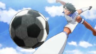 Captain Tsubasa Jr Youth Arc Soundtrack  Hyuga vs Wakabayashi [upl. by Maghutte]