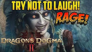 MOST ANNOYING GAME EVER Dragons Dogma 2 Rage Montage [upl. by Bevan]