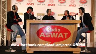 كلام سعد المجرد و نزهة الركراكي عن هدى سعد  Saad Lamjarred amp Nezha Regueragui Radio Aswat [upl. by Elodia]