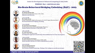 Day1 Webinar on BioBrainBehavioralBridging Unlocking B4U 2023 [upl. by Gingras]