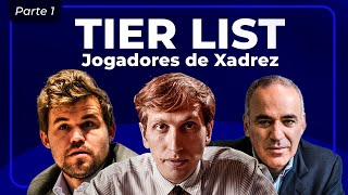 Descubra como é minha TIERLIST dos campeões mundiais de xadrez [upl. by Perce]