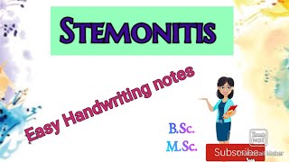 MSc Stemonitis notes Occurrence Mycelium Reproduction and Life Cycle of Stemonitis mscbotany [upl. by Eicrad]