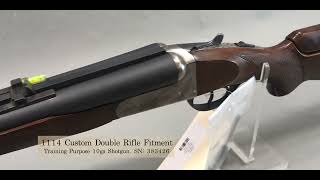 1114 Custom Double Rifle FitmentTraining Purpose 10 Gauge SXS Shotgun October 18 2024 [upl. by Kristie856]