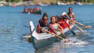 See The War Canoe Racers On Lake Whatcom [upl. by Swec]