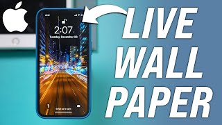 How to Get Free Moving Wallpapers on iPhone or iPad [upl. by Aikahs]