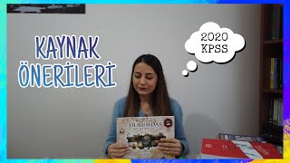 YENİ KAYNAK ÖNERİLERİ l 2020 KPSS 📚 [upl. by Mendive]