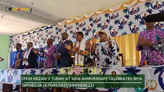 CPDM MEZAM V TUBAH AT 42nd ANNIVERSARY CELEBRATES BIYA [upl. by Ymor]