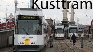 Complete CAB RIDE Kusttram Trajectvideo Knokke  Oostende  De Panne 2015 [upl. by Suiramaj]