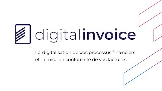 Simplifiez la dématérialisation de vos flux de factures avec DIGITAL INVOICE by Tessi [upl. by Ecam]