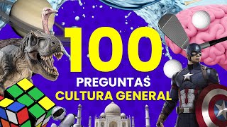 100 Preguntas de CULTURA GENERAL 📚🤓🧠  ¿Qué tan Culto eres 😌 [upl. by Greenberg419]