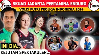 GEOVANA MELINA RESMI BERGABUNG DAFTAR PEMAIN JAKARTA PERTAMINA ENDURO VOLLI PUTRI PROLIGA 2024 [upl. by Aleakcim739]