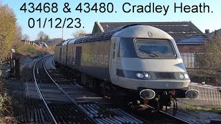 43468 amp 43480 Cradley Heath 011223 [upl. by Aisercal]