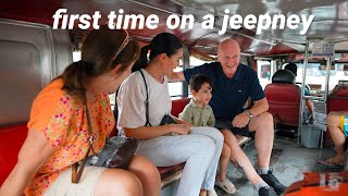 Parents Ride The Jeepney For The First Time [upl. by Annairol]