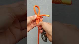 Idea for you of tying double dragon loop rope knot96 [upl. by Maurits642]