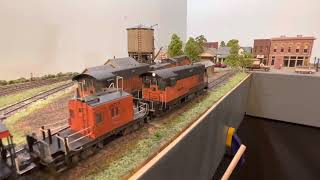 Industrial Railroad Action Milwaukee Road Beer Line in HO Scale [upl. by Atahs961]