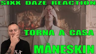 Måneskin Torna A Casa Official Video Reaction [upl. by Suoirad]