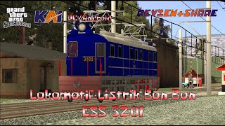 ReviewShare Gta Sa Lokomotif Listrik Bon Bon ESS 3201 [upl. by Brandy]