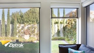 Ziptrak®  Outdoor Blinds  Sunscreen Mesh Blinds [upl. by Carrillo200]