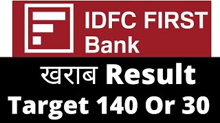 IDFC First bank share news IDFC first bank share target IDFC first bank stock analysis [upl. by Kenon]