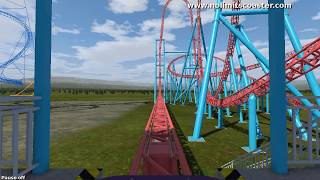 Xcelerator II POV With loop Knotts Berry Farm [upl. by Ogram]