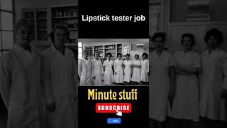 Lipstick tester job minutestuff interstingfacts [upl. by Ykvir]