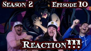 The Custodians REACT to Demon Slayer Season 2 Episode 10 Caught in the web [upl. by Aicenev]