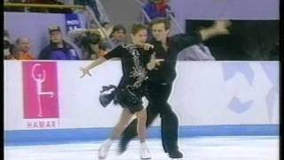 Grishuk amp Platov RUS  1994 Lillehammer Ice Dancing Original Dance [upl. by Forcier]