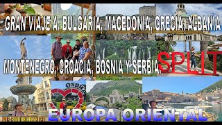 BULGARIA  GRECIA MASEDONIAALBANIAMONTENEGROCROACIA BOSNIA HERZEGOVINA Y SERVIA [upl. by Lapides326]